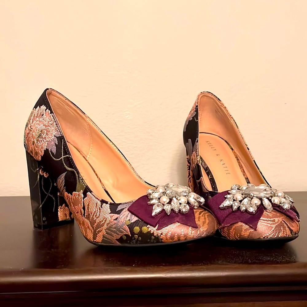 Jeweled heels